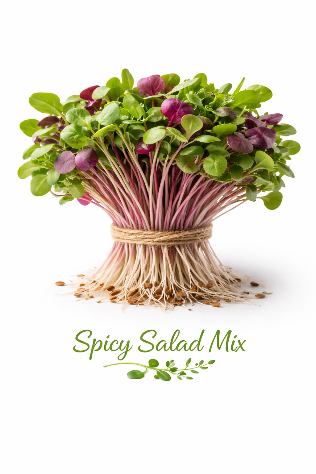 Spicy Salad Mix microgreens bundle